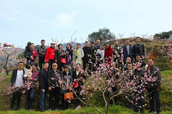 浙江中立建設有限公司工會活動—仙渡鄉桃花節